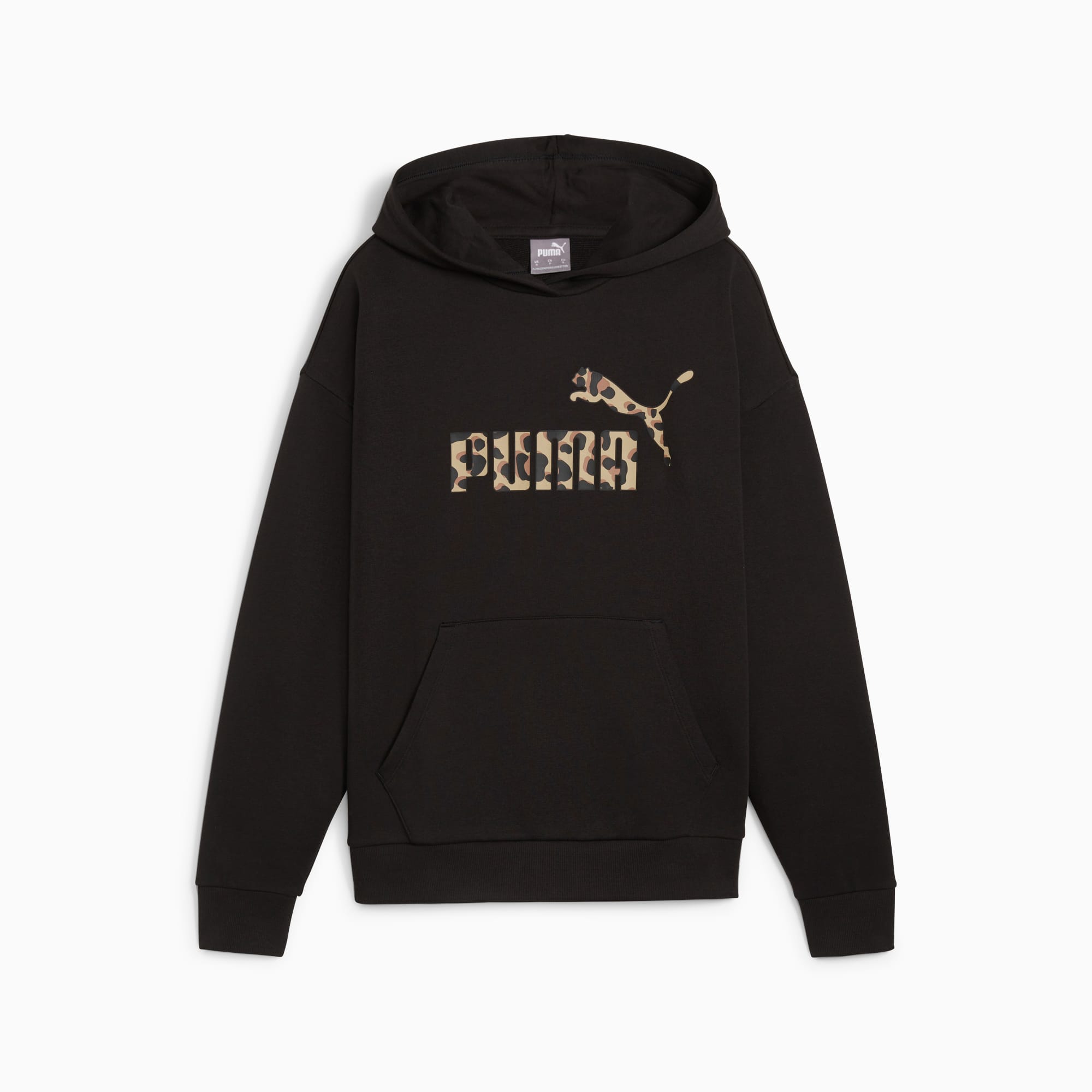 Leopard print puma on sale hoodie